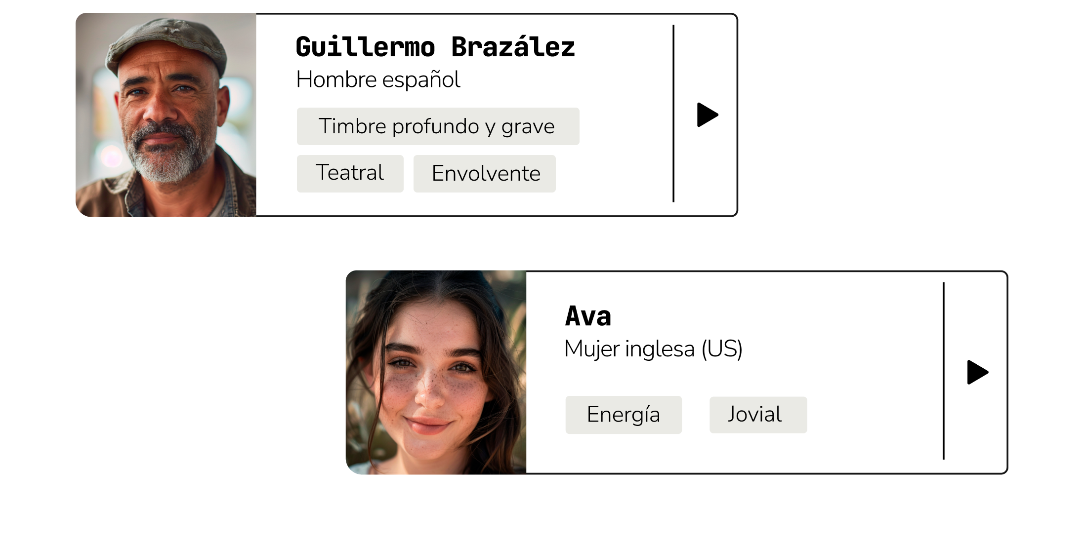 Paso 2: elige la voz